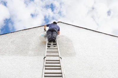 Peinture extérieure à Tressin — façades et ravalement